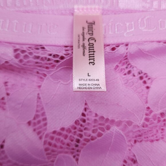 Juicy Couture Intimates Lace Cheeky Panties Large 5 Pack Nylon/Spandex - Picture 10 of 13